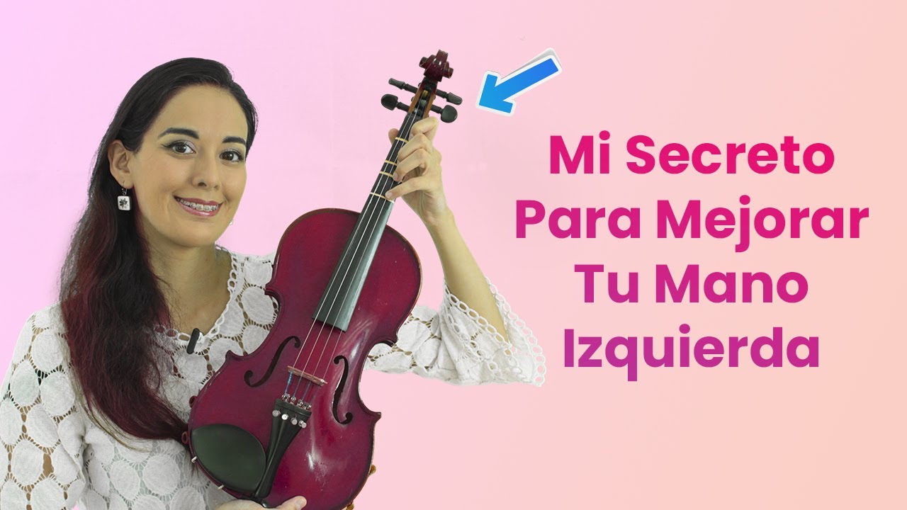Como Colocar La Mano Izquierda Del Violín Correctamente 😎🎻 / Pisar, Presionar y Sujetar el Violín