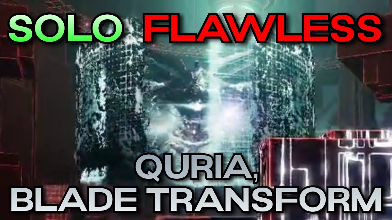 Solo Flawless Expunge: Delphi (Quria, Blade Transform)
