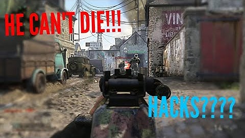 GOD MODE CHEATER! - COD WWII