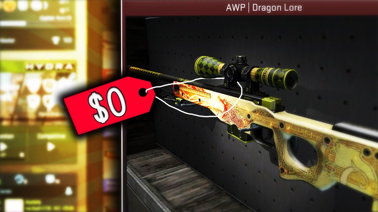 How I Got A Dragon Lore In Cs Go For Free Youtube