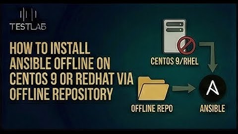 How to install Ansible offline on CentOS 9 or RedHat