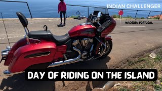 Renting a@Indian_Motorcycle Challenger on #madeiraisland