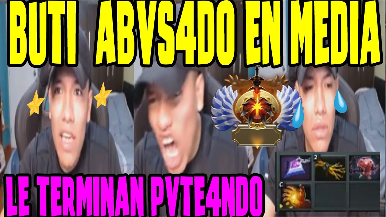 BUTI EMOCIONADO POR JUGAR EN MEDIA INMORTAL 🤣 LE TERMINAN MET1END0 LA GAMPI EN MID 😂