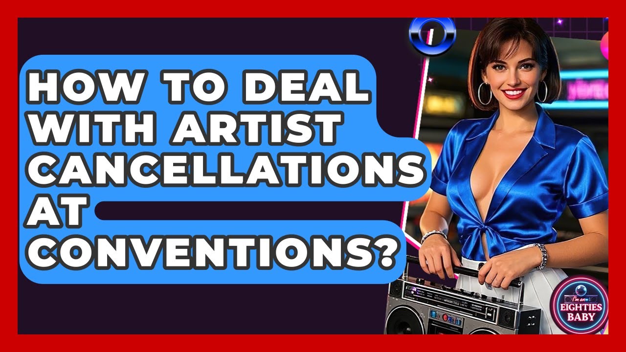 How To Deal With Artist Cancellations At Conventions? - I'm an 80s Baby
