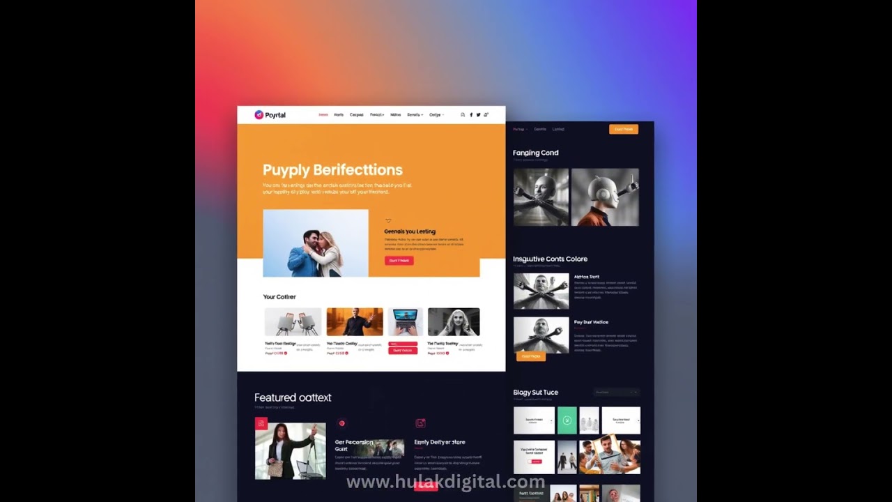 News Portal Website Design 35 Hulak Digital 