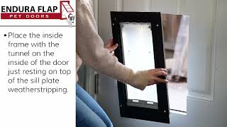 How To Install Your Endura Flap Double Flap Door Mount (2022 Design)
