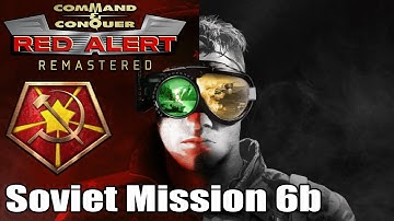 C&C: Red Alert Remastered Soviet Mission 6b - Bridge over the River VizchGoi (Non-Commentary) (QHD)