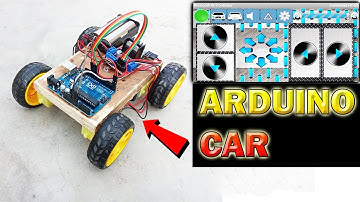 How To Make Arduino Bluetooth Control Robot Car with Code || Bluetooth Control Car Science project