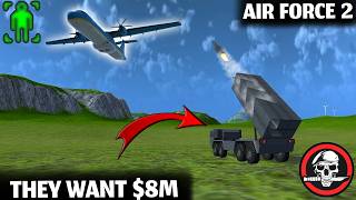उन्होंने SAMs के ज़रिए हमारे सरकारी अधिकारियों को बंधक बना लिया | Turboprop Flight Simulator screenshot 2