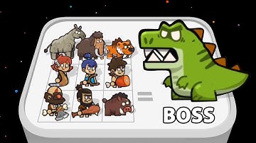 DINO CATCH:MERGE TIME 🦖⚔️ Forge Weapons, Hunt Beasts & Survive the Wild | Merge Master Gameplays