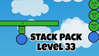 How to Complete Stack Pack Level 33 in Pop and Drop Roblox | new level