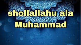 Shollallahu 'ala Muhammad (cover) by santri njoso (lirik)