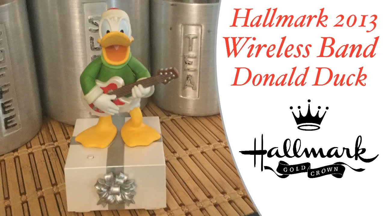 Hallmark 2013 Wireless Disney Band Donald YouTube