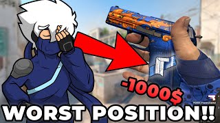 Worst CSGO Sticker Positions That Will Lose You Money!