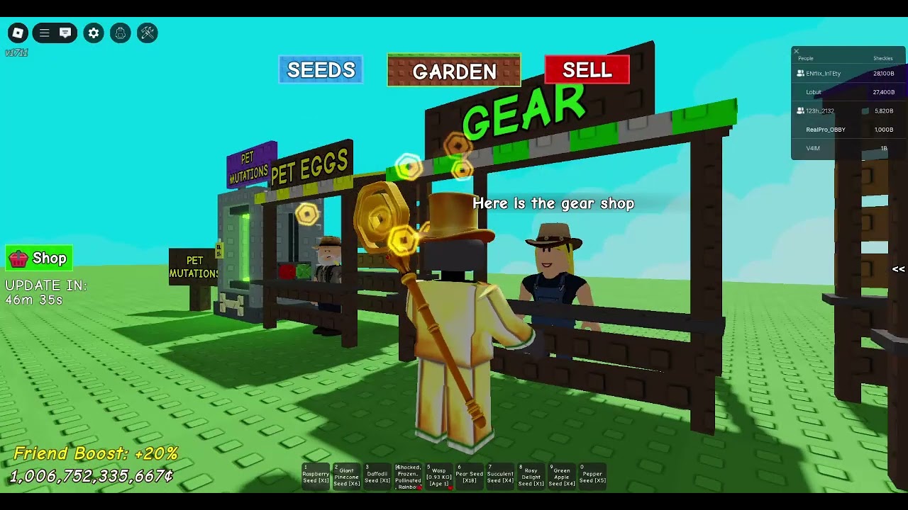 Food Muation update part 1