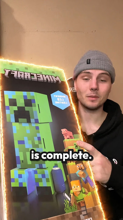 Minecraft Creeper Mini Fridge Unboxing 