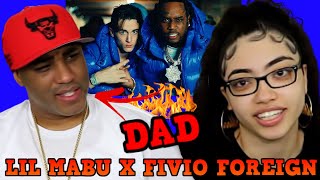 MY DAD REACTS TO Lil Mabu x Fivio Foreign - TEACH ME HOW TO DRILL (Official Music Video) REACTION