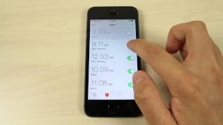 How To Set The Alarm On Apple Iphone 5s