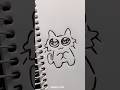 Cute Things to Draw When Bored #fyp #cat #tutorial #cute #drawing