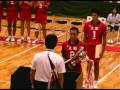 大阪府立大塚高等学校　男子バレーボール部（閉会式）