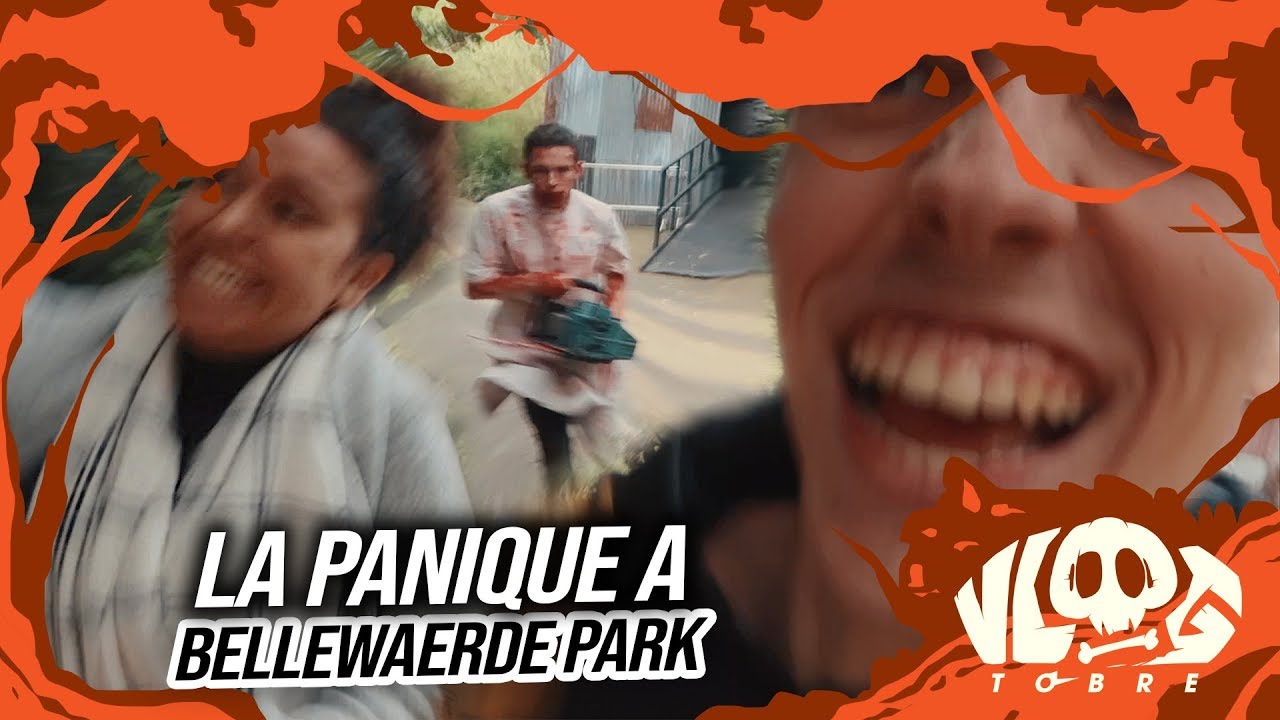 La panique à Bellewaerde Park pour Halloween ⎮ Vlogtobre