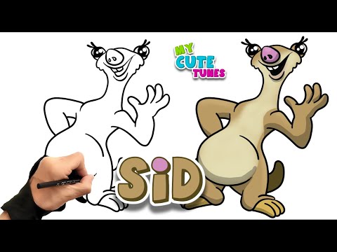 Learn How to Draw Louis from Ice Age (Ice Age) Step by Step