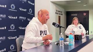 Penn State coach James Franklin post Blue-White press conference