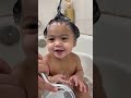 Baby Showing Off His Teeth During A Bath Shorts Baby Bathtime Cute Teeth Video Viral Fun