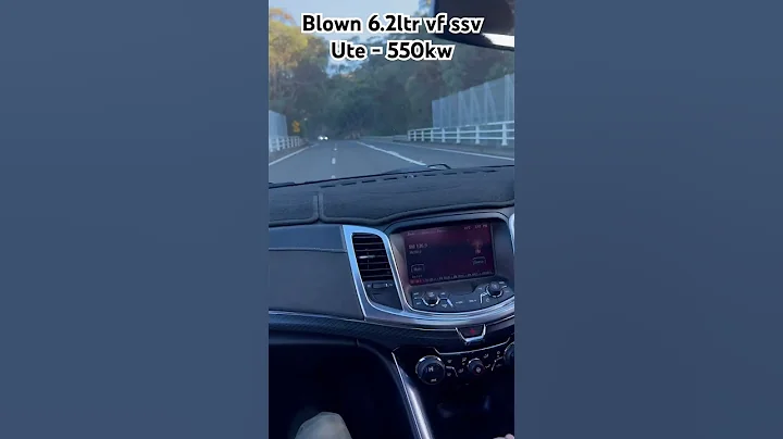 Supercharged SSV Ute 550kw.  #holden #commodore #550kw #ute #supercharged