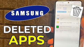 How To Find & Recover Deleted Apps On Samsung Phone | Full Guide (2025)
