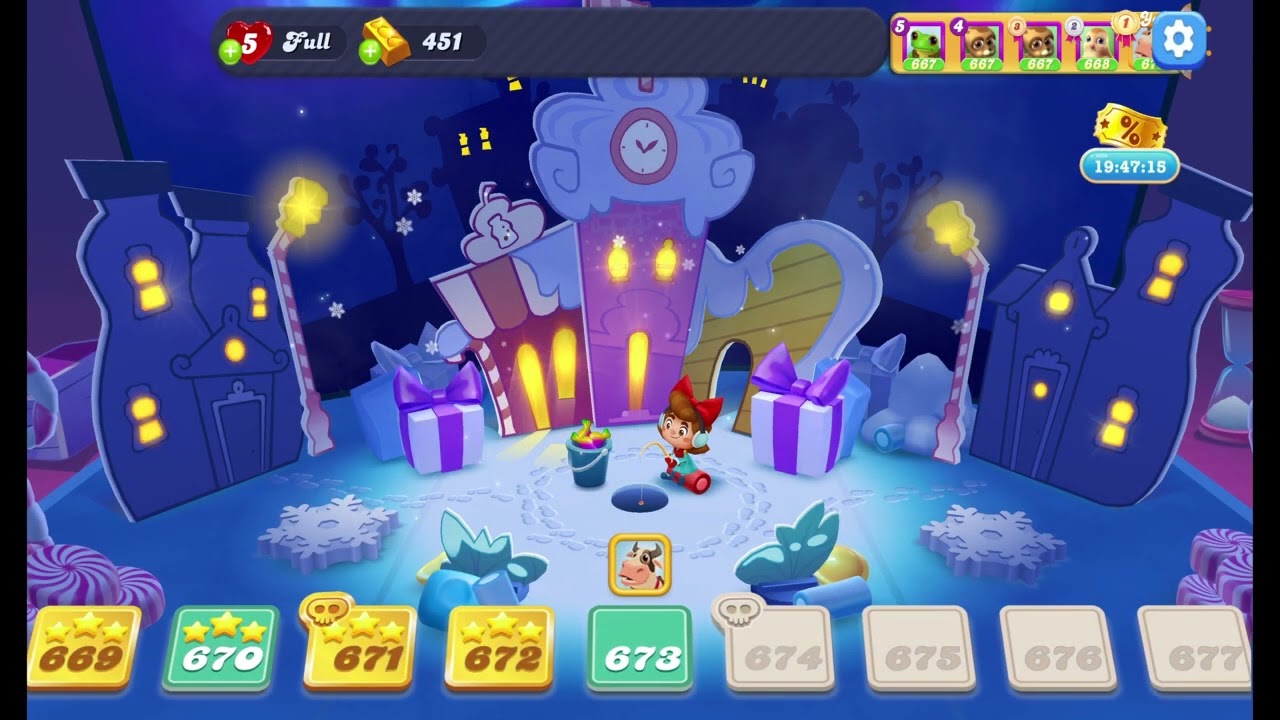 Candy Crush Soda Saga - Level 671, 672, 673, 674, 675