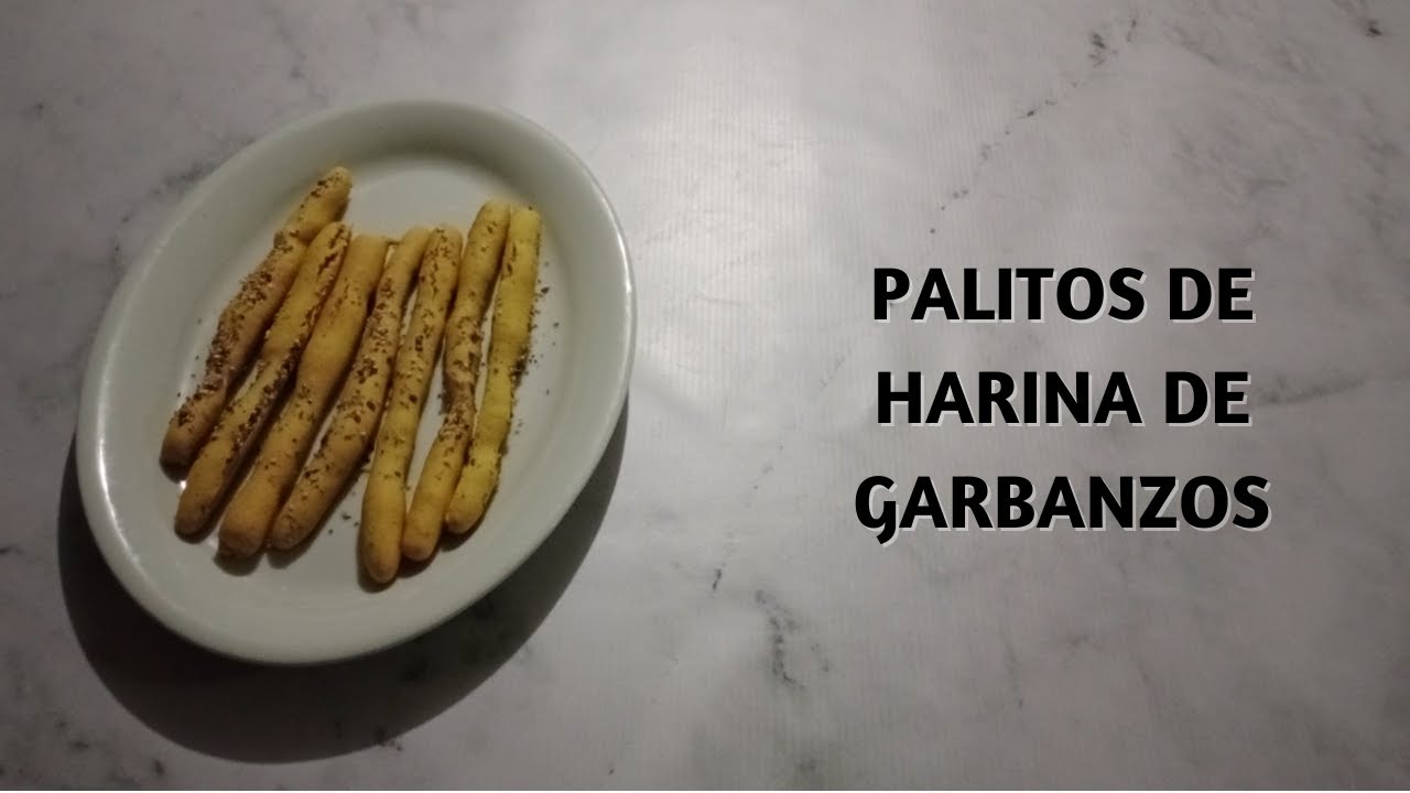 Cómo Hacer Palitos de Harina de Garbanzos