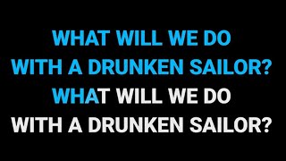 Drunken Sailor – Sea Shanty (Karaoke Version) Resimi