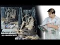 Как нарисовать картину "Лапти и утюги". Мастер-класс по живописи маслом, часть 2.