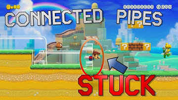 TWO Pipes as ONE Object | 7 Glitches in Mario Maker 2 [PATCHED]