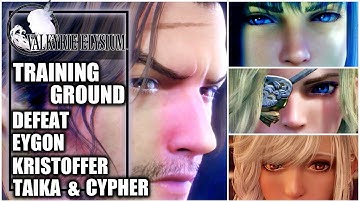 Valkyrie Elysium - All Training Ground Subquests - Defeat Eygon, Cypher, Kristoffer & Taika
