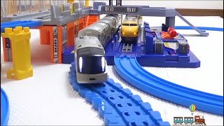 Mini Train Station Madness 🚆 So Satisfying Toy Train Action!