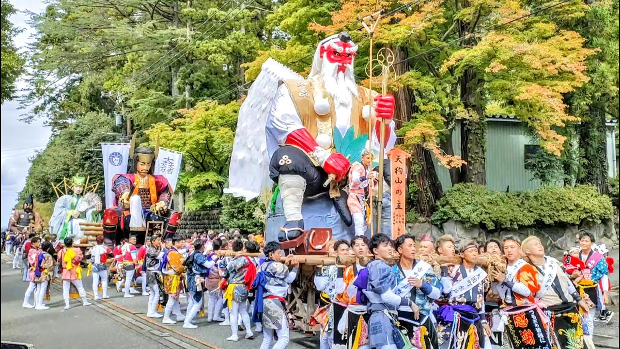 【ほうらい祭り2024｜石川県白山市鶴来】金劔宮を出発する800年の伝統祭礼 / Horaimatsuri Japan