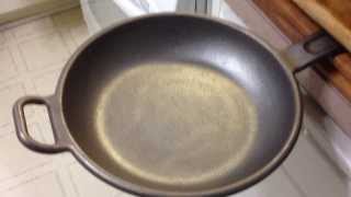 Stripping and Seasoning a Lodge Pre-Seasoned Cast Iron Skillet