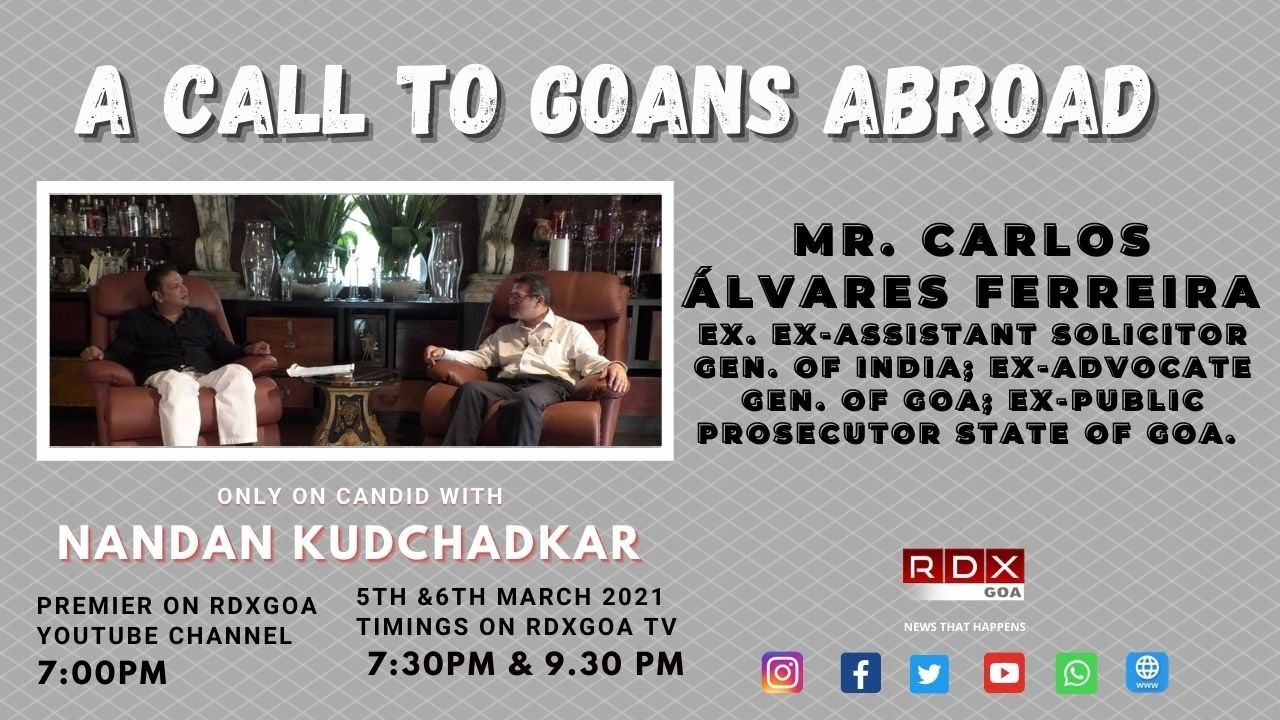 CANDID WITH NANDAN KUDCHADKAR  - CARLOS ALVARES FERREIRA