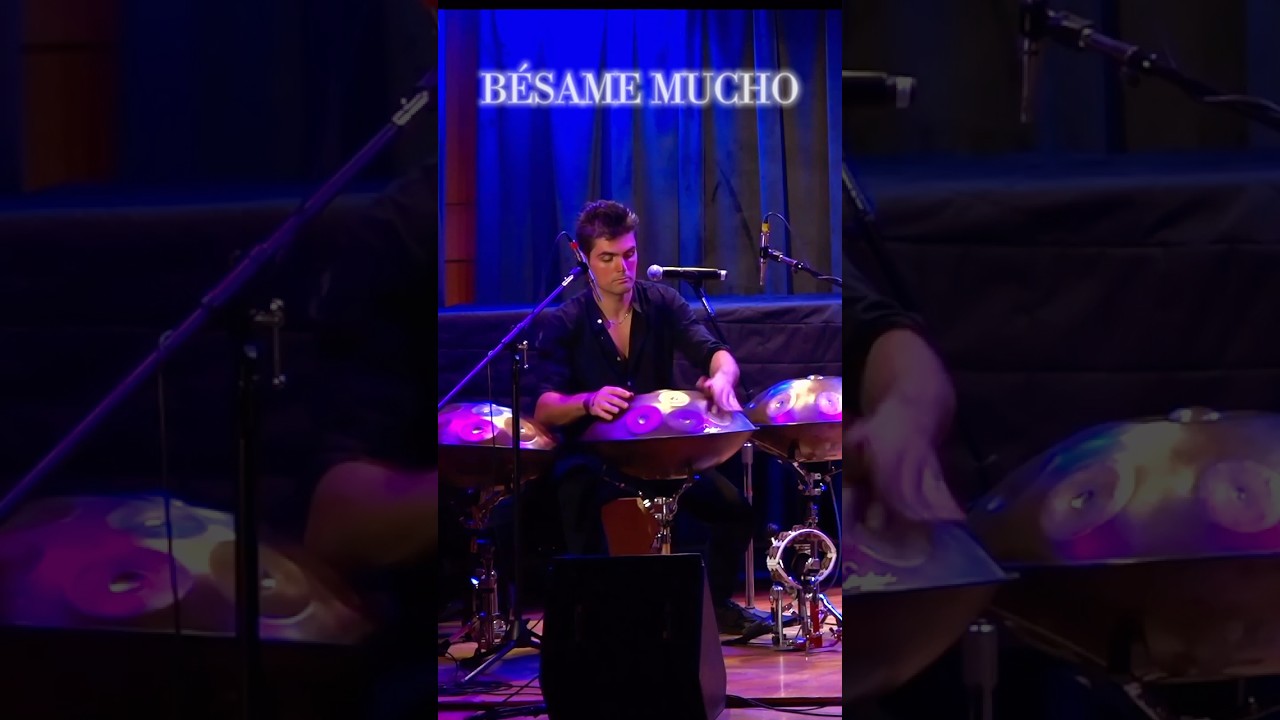 🎶 Bésame Mucho – handpan & drums live at Berklee Collego of Music (Boston)🎶 #handpan #hangdrum