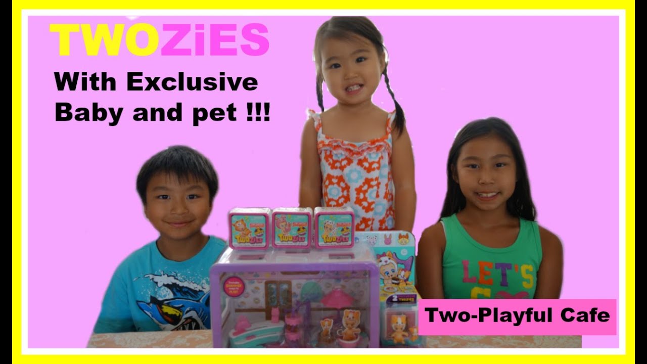 TWOZIES ~ Two-playful Cafe with exclusive baby & pet AND blind boxes