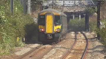 GWR Class 387 174-387 143 pass West Ealing for London Paddington