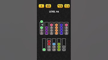 Ball Sort Puzzle Level 44