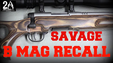Savage B Mag bolt recall.  Step by step DIY repair