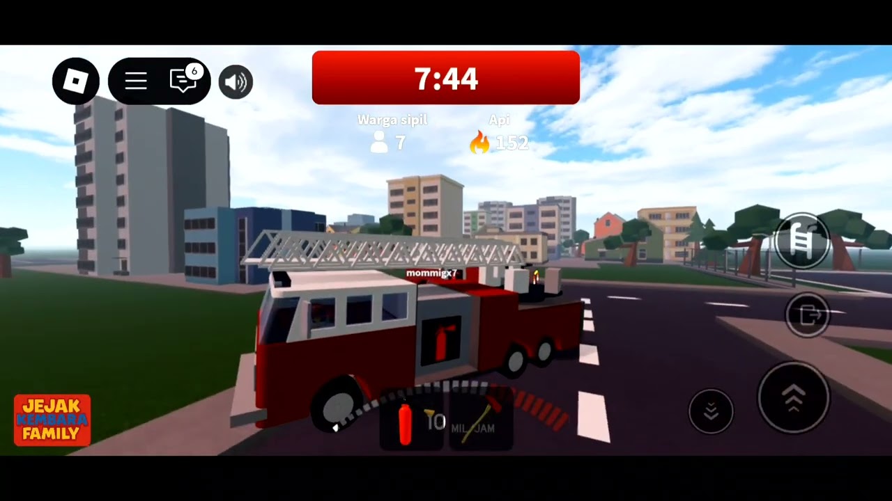 BECOMING A FIREFIGHTER IN ROBLOX RESCUING PEOPLE TRAPPED IN BUILDING 