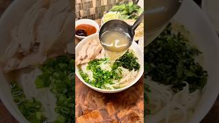Easy Rotisserie Chicken Pho for Chilly Days #costco #rotisseriechicken #easyrecipes