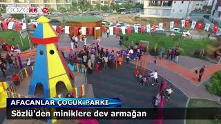 Afacanlar Cocuk Parki Acilisi Youtube