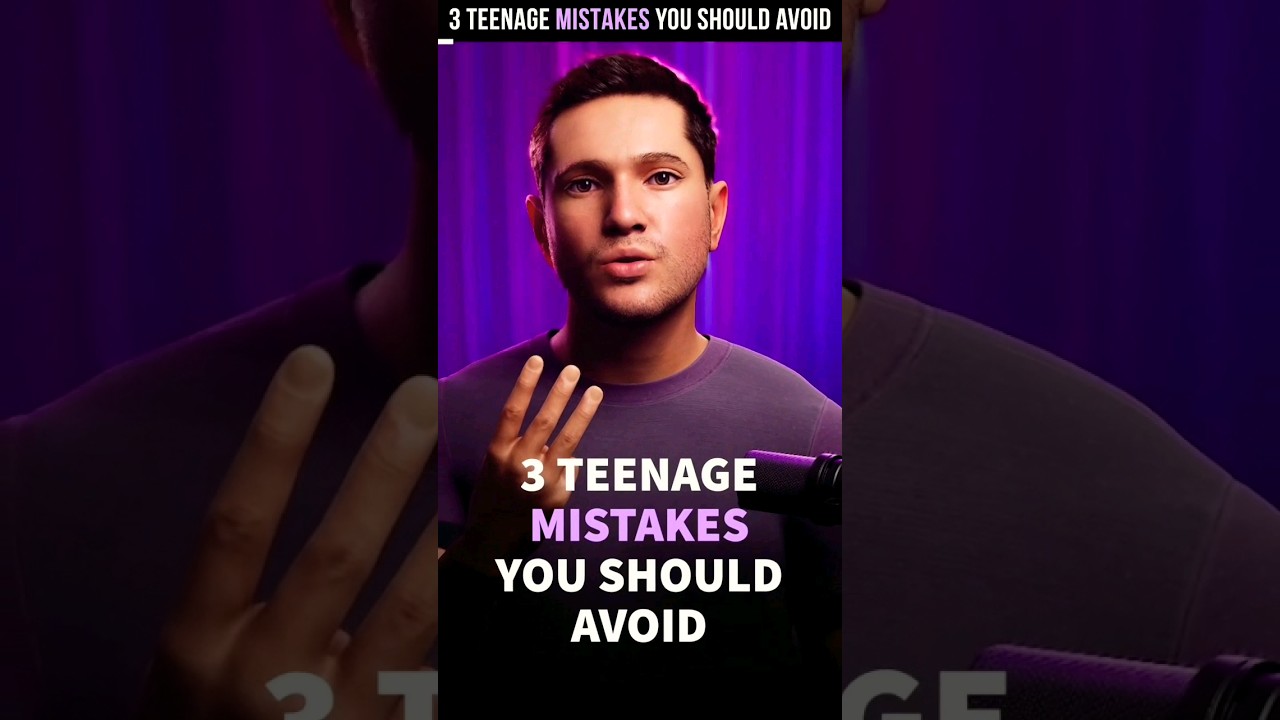 3 Teenage Mistake You Should Avoid❌ 