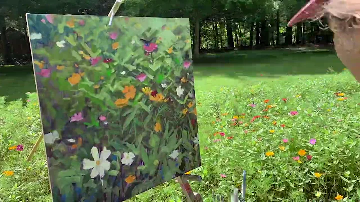 Alison Barry - Wildflower Painting